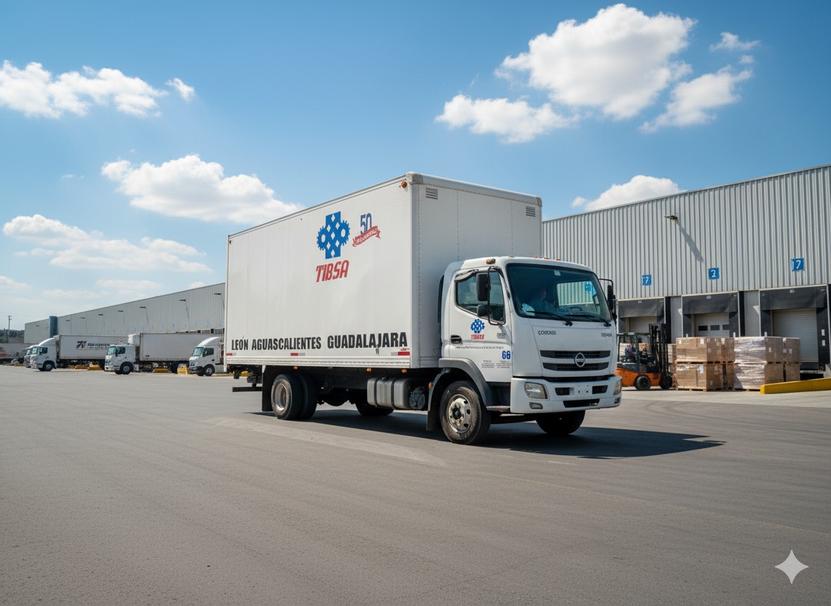 Camioneta en la noche
